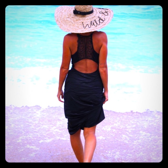 NWT floppy straw hats w/sayings 2 styles available - Picture 2 of 7